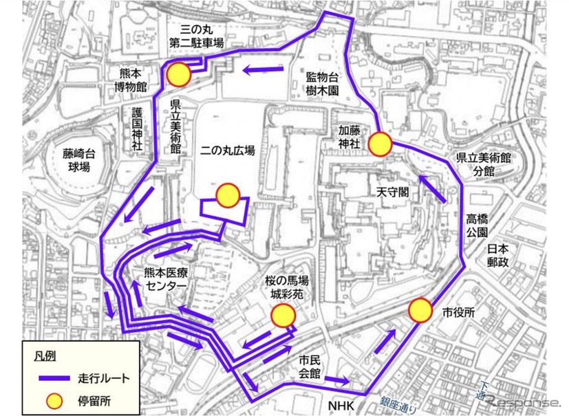 住友三井オートサービス（SMAS）など5社が熊本市が実施する自動運転バスの運行実証に参画