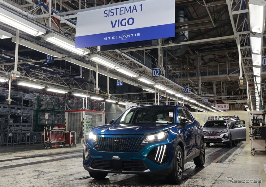 「STLA Small」を生産するステランティスのスペインのビーゴ工場