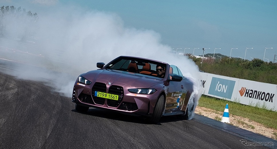 ハンコックがBMWグループコリアが運営する自動車文化の複合施設「BMWドライビングセンター」に、4種類の高性能タイヤモデルを独占供給