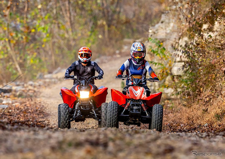 ホンダのATVの入門機『TRX90X』の2025年モデル