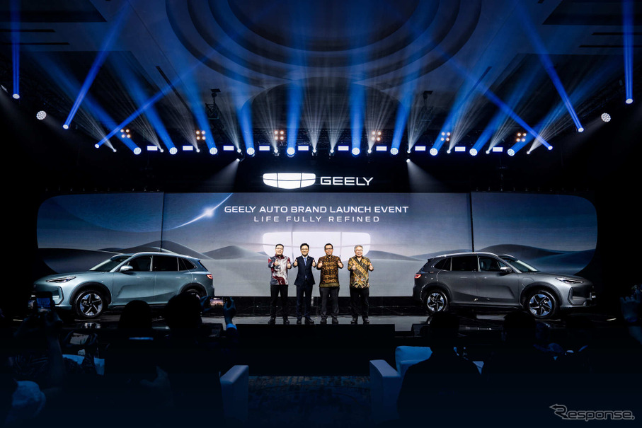 中国の吉利汽車がインドネシア市場に本格参入。主力電動SUV『EX5』の先行販売を開始