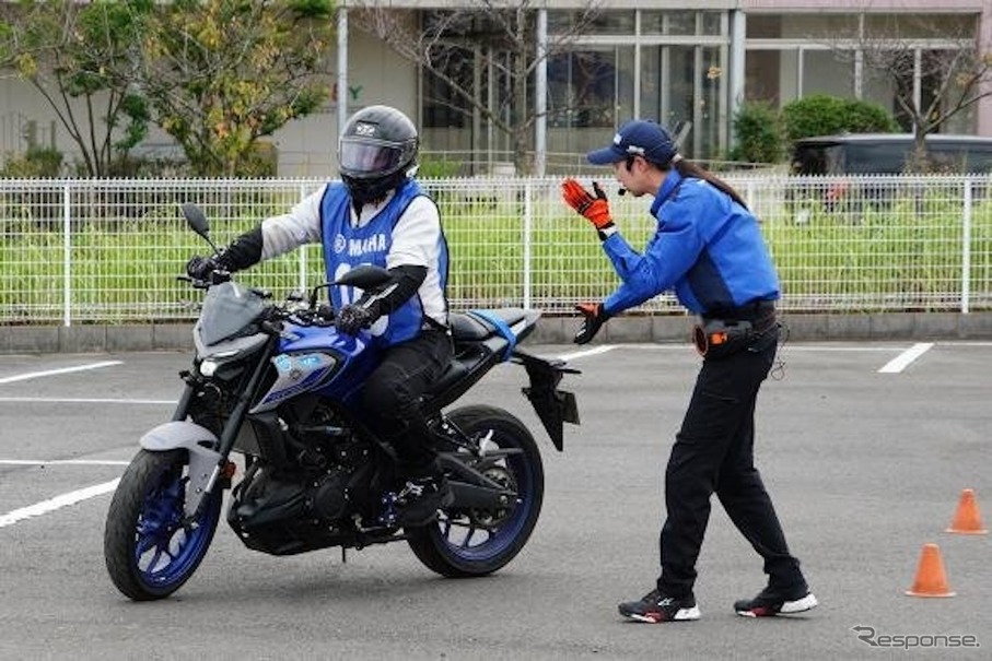 ヤマハ発動機販売が二輪のライディングの基本を学ぶ「ヤマハ バイクレッスン」を3月15日から全国各地で開催