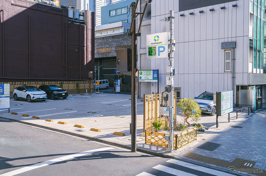 ミネベアミツミが環境配慮型次世代パーキング「EcoloPark+」の実証実験を開始