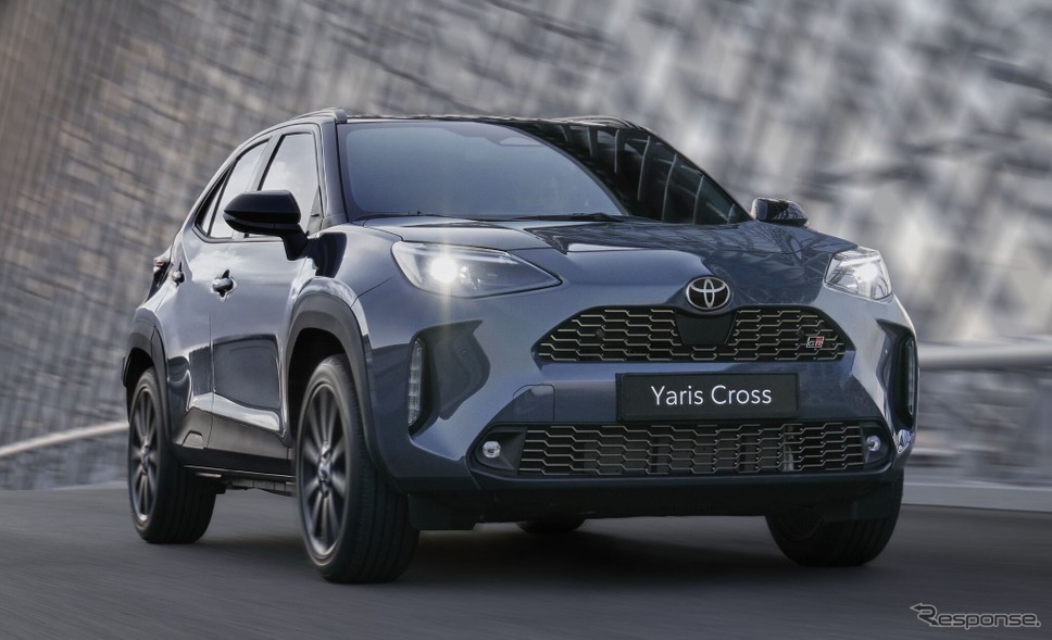 トヨタ・ヤリスクロスの「GRスポーツ」の2025年モデル（欧州仕様）