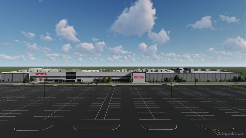 トヨタ自動車が米国ノースカロライナ州に設立した車載用電池工場、Toyota Battery Manufacturing, North Carolina（TBMNC）