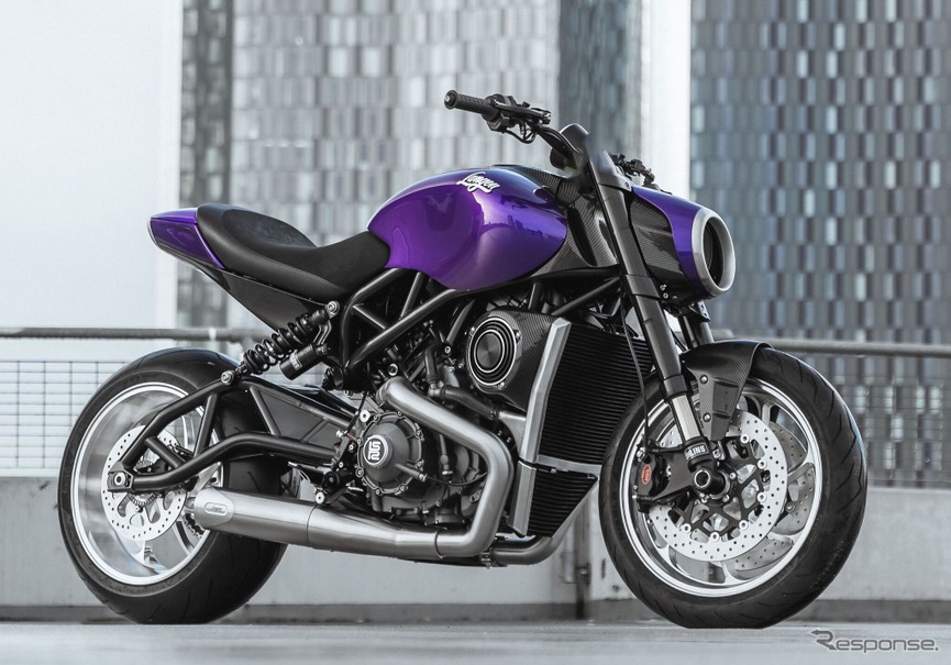 英ランゲンモーターサイクルズが開発中の新型バイク『LS12ターボ』