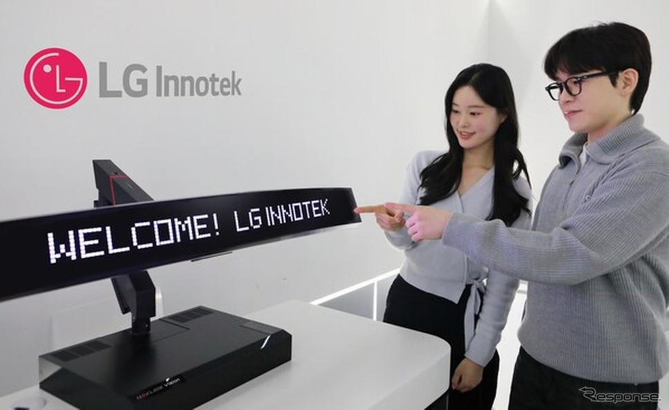 LGイノテックがボディに装着しメッセージを他車に伝達できるディスプレイ開発