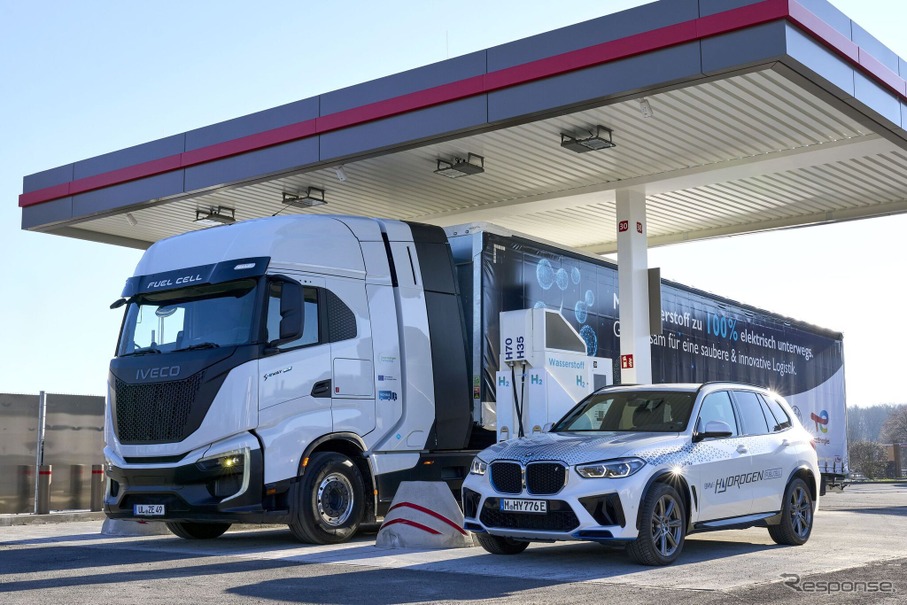 BMWグループが燃料電池トラックの試験運用を開始