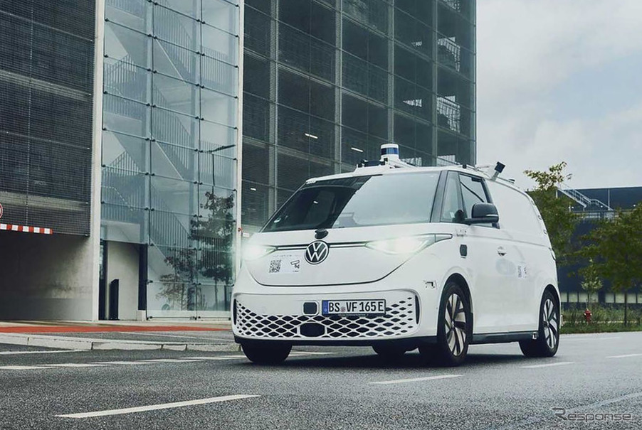 フォルクスワーゲンID.Buzzベースの自動運転車