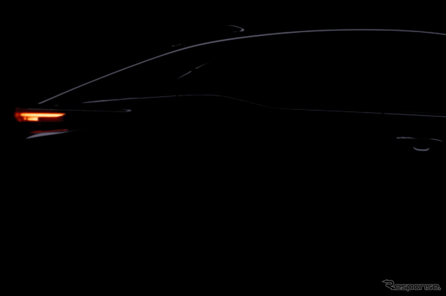トヨタの新型EVのティザー