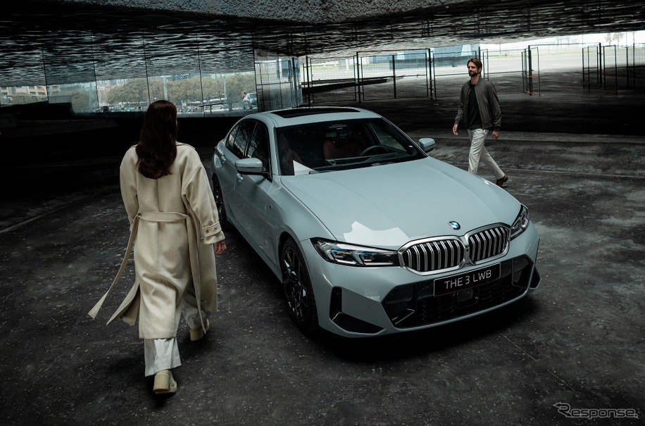 BMW3シリーズ新型のロングホイールベース（インド仕様）