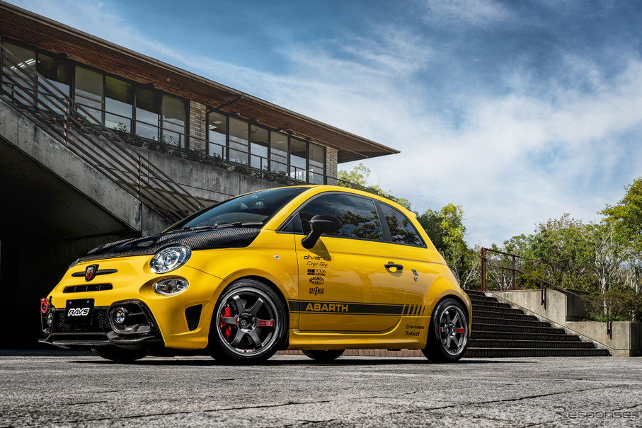 レイズ VOLK RACING TE37 SONIC SL ×フィアット アバルト