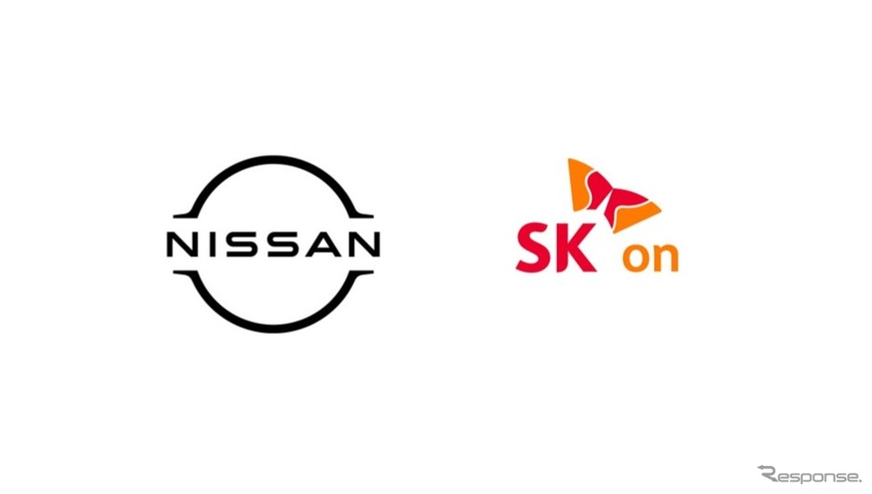 日産とSK Onのロゴ
