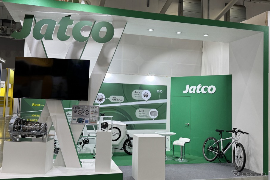 ジヤトコのブース（台北国際サイクルショー2025）