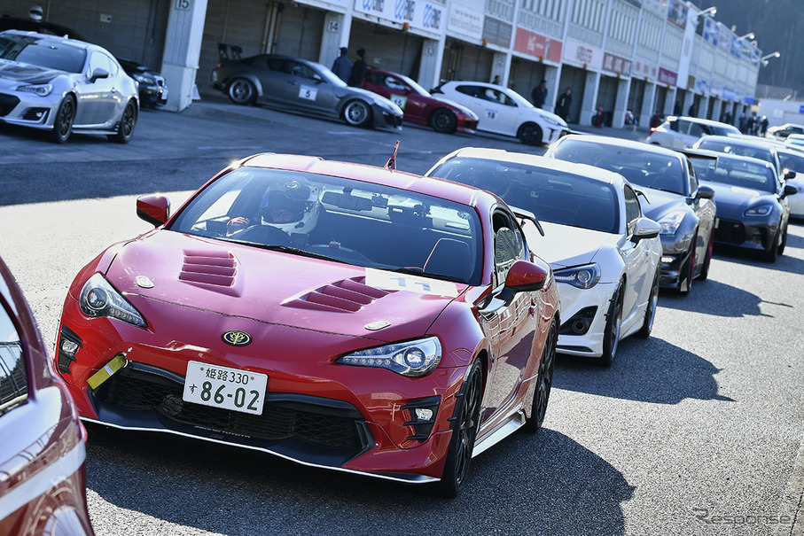 トーヨータイヤが参加型サーキット走行イベント「プロクセス・ドライビングプレジャー」を開催（写真は2024年開催時）