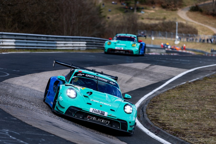 総合優勝の3号車ポルシェ『911 GT3R』