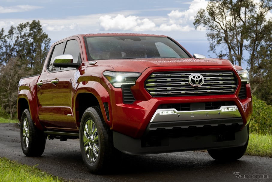 米への輸入車25％追加関税、トヨタは販売価格を当面維持するという。写真はトヨタ タコマ（参考画像）