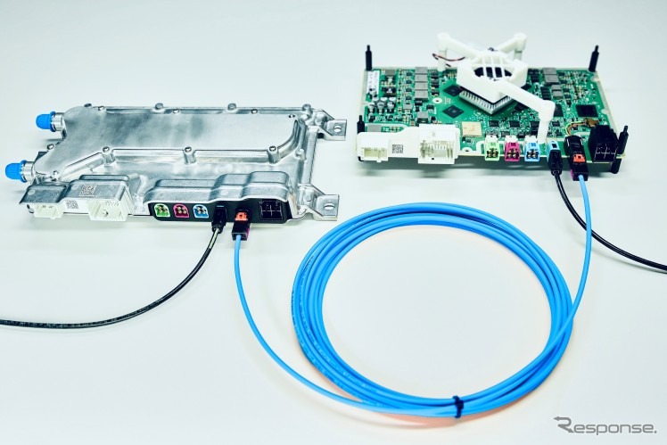 ZFがソフトウェア定義車両（SDV）の未来を見据えた新たな光ファイバー技術を発表