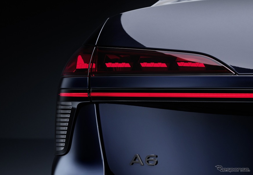 アウディ A6セダン 新型のティザー