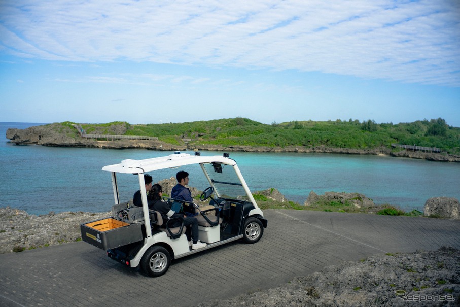 「Turing Drive Inc.」と「Xtran」が沖縄県宮古島で無人運転車両の実証実験を完了