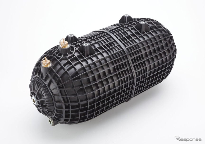 BASFと中国のWAL Low Carbon Technologyとの共同開発による商用車用エアタンク