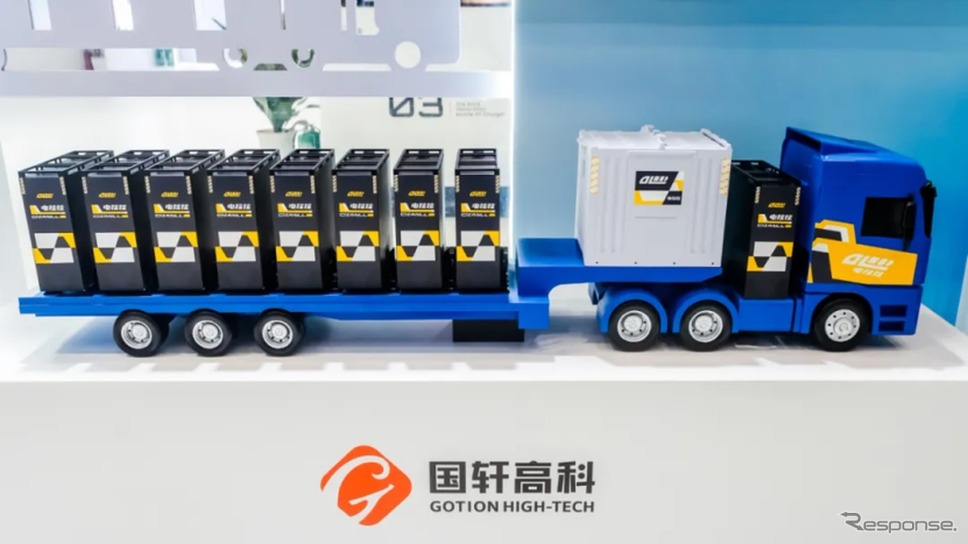 国軒高科の積木式のバッテリー充電・交換システム