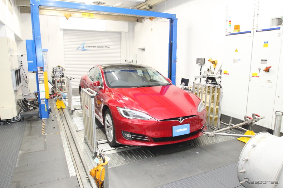 Vehicle Test Cell内の様子