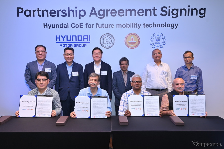 ヒョンデは、インド工科大学（IIT）デリー校に未来モビリティ技術の研究拠点「ヒョンデ・センター・オブ・エクセレンス（CoE）」を開設