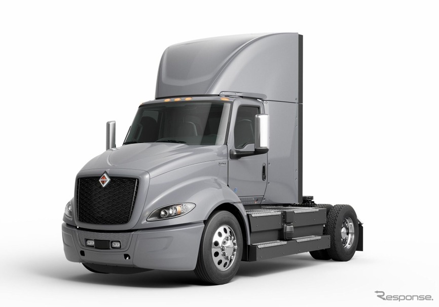 米インターナショナル（旧ナビスター）の新型電動大型トラック「eRH」