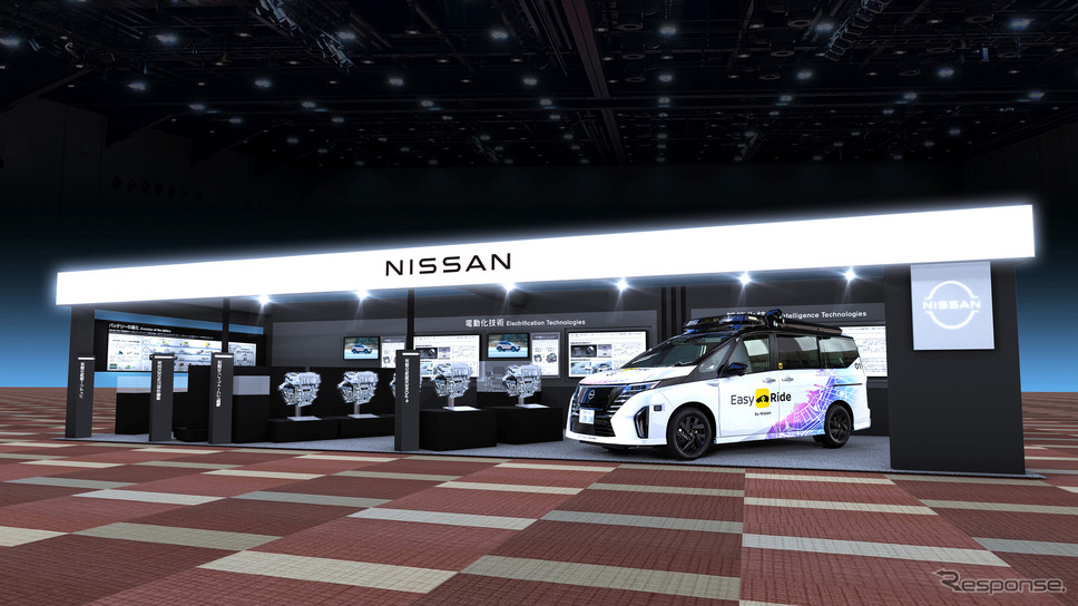 日産自動車の人とくるまのテクノロジー展 2025ブースイメージ