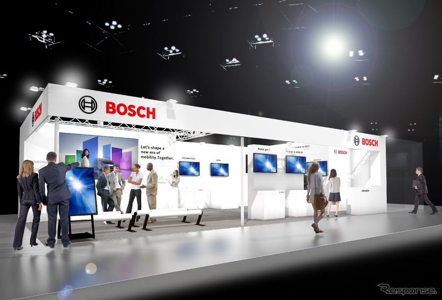ボッシュの「人とくるまのテクノロジー展2025 YOKOHAMA」ブースイメージ