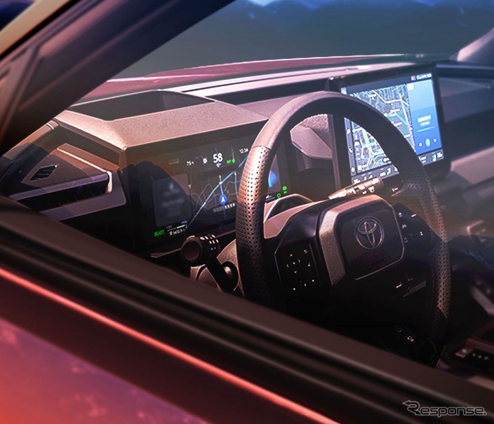トヨタの新型車のティザー