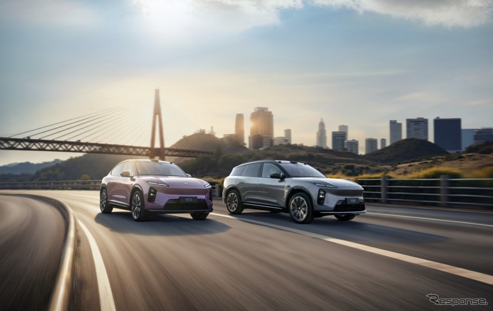 NIO（ニーオ、蔚来汽車）の電動SUV『ES6』と『EC6』の改良新型
