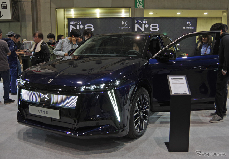 フォーミュラE 東京E-Prixに展示されたDS N°8