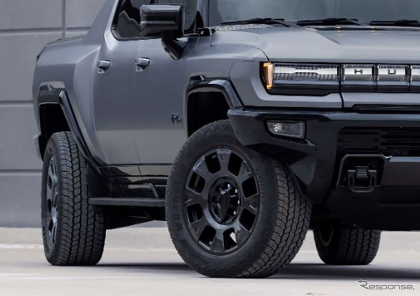 後輪操舵システムが進化したGMC ハマーEV