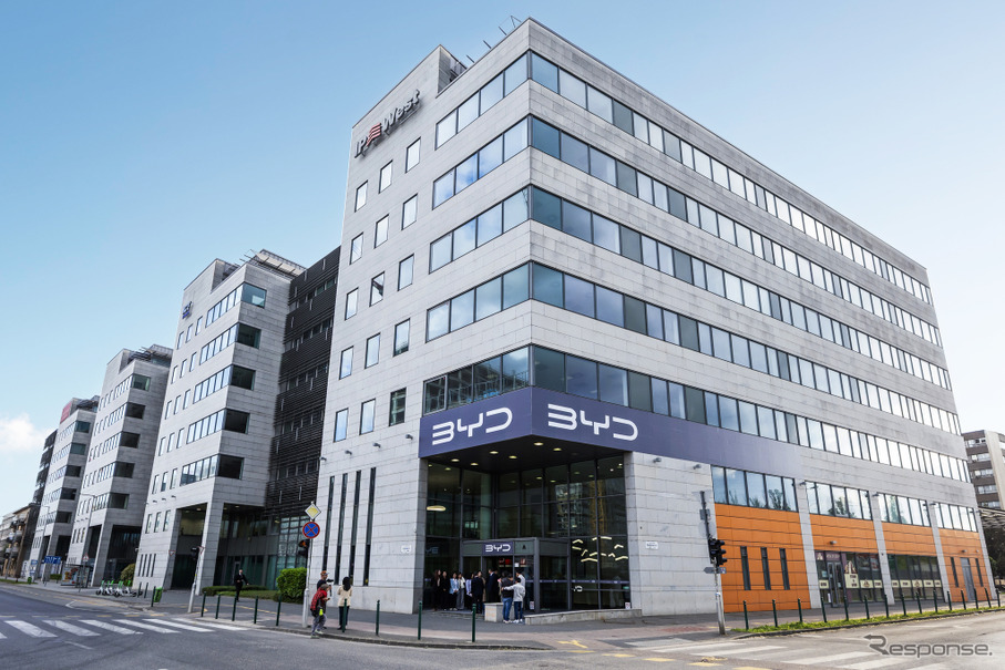 BYDがハンガリーの首都ブダペストに欧州ビジネス本社を設立