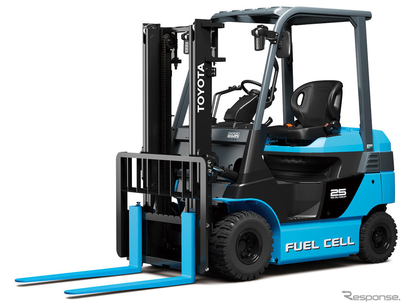 豊田自動織機トヨタL&Fカンパニー、2.5t積タイプの新型燃料電池フォークリフト