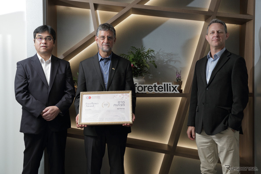 Foretellixのオルドマン マーケティング担当副社長、ビニャミニCEO、日本支社の岡セールス＆ビジネス開発ディレクター