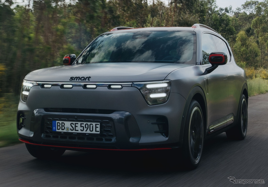 スマートの新型電動SUV『#5』