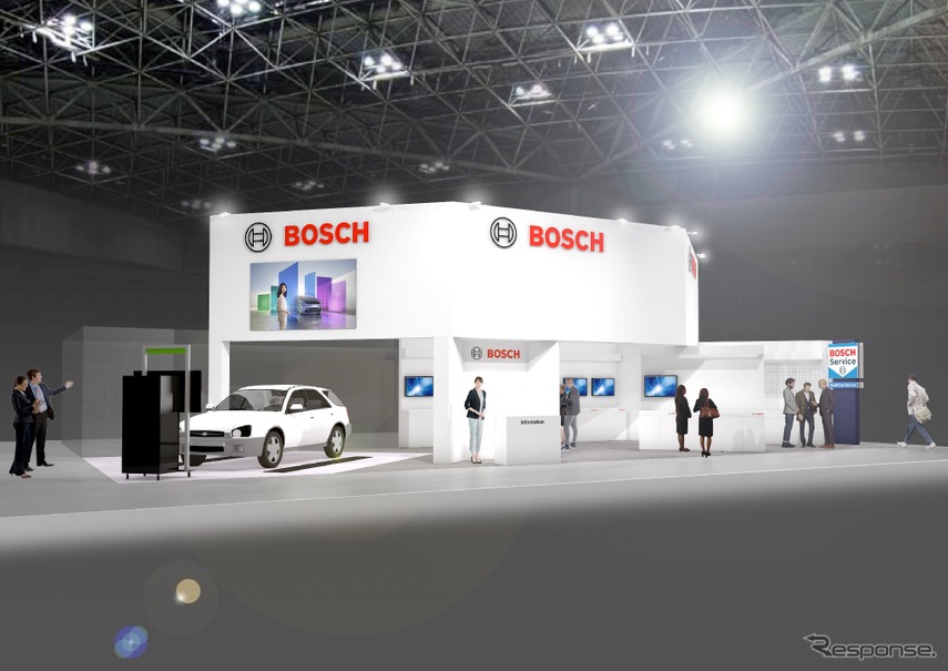 ボッシュのオートサービスショー2025ブースイメージ