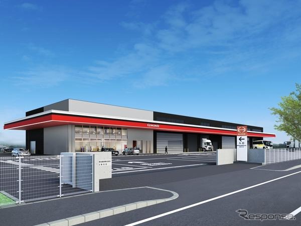 島根日野自動車が鳥取支店をリニューアル