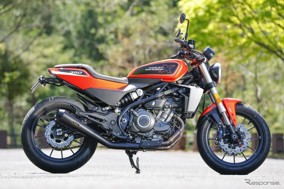 ハーレーダビッドソン『X350』専用のスリップオンサイレンサー