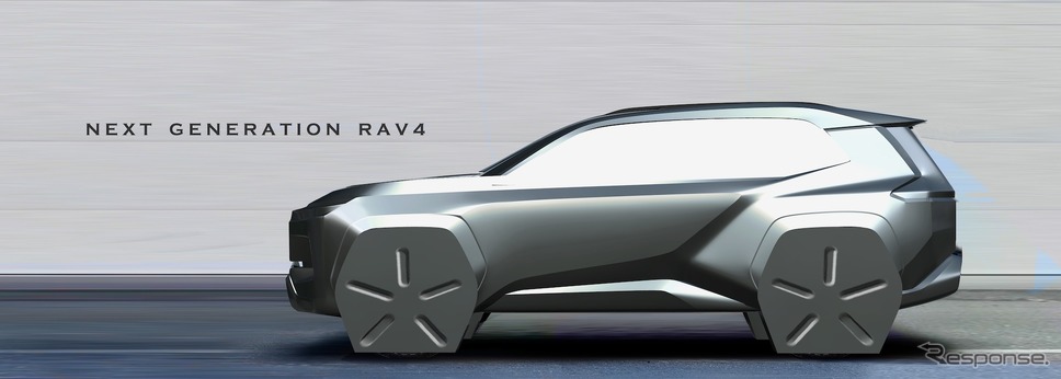 トヨタ RAV4 新型：エクステリアデザイン開発