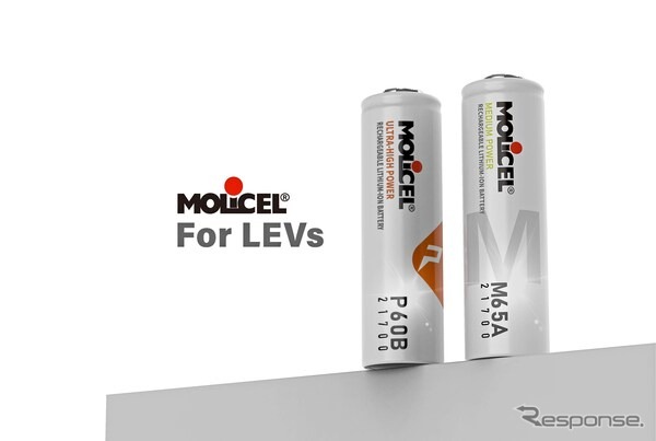 「Molicel」の21700バッテリー