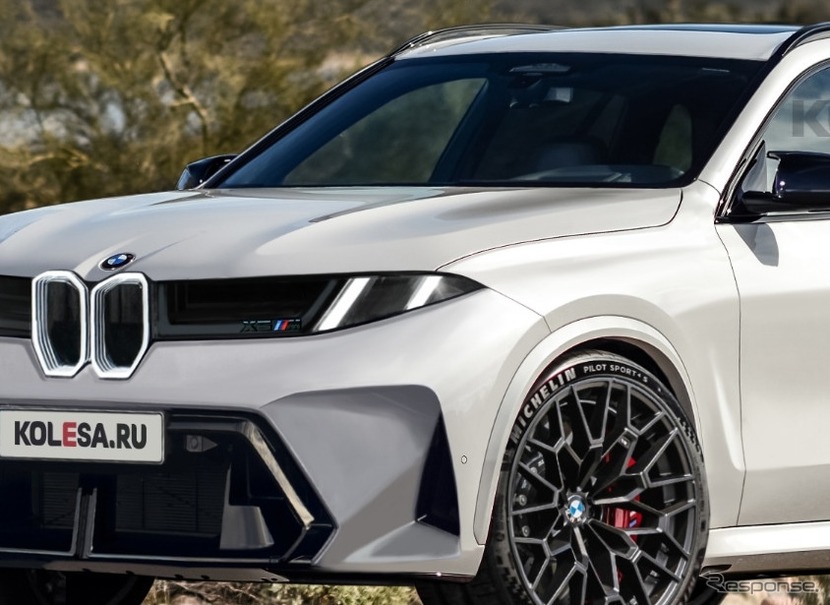 BMW X5 M 次期型の予想CG