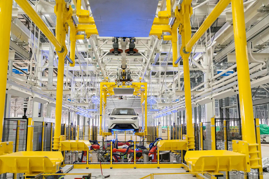 BYDのブラジル工場でドルフィンミニの試験生産開始
