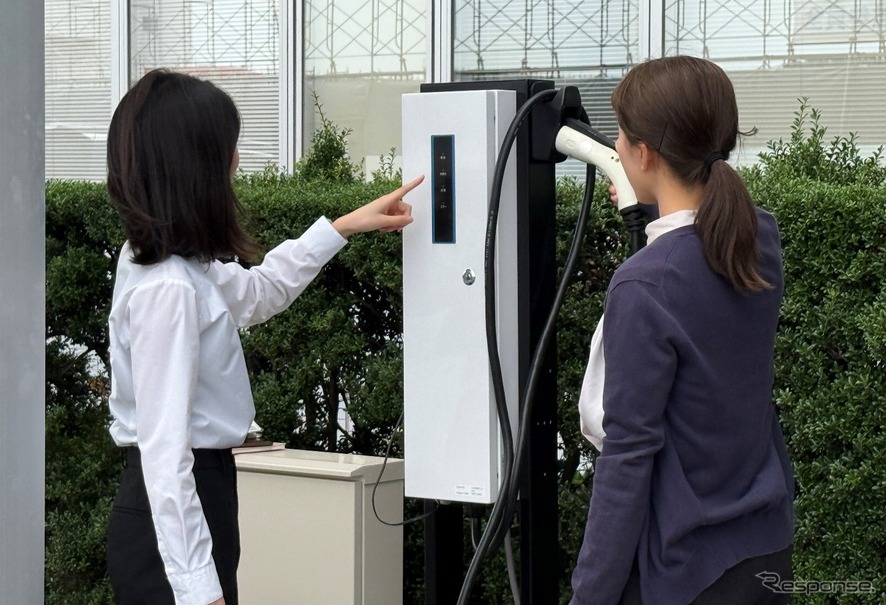 日東工業のEV充電器