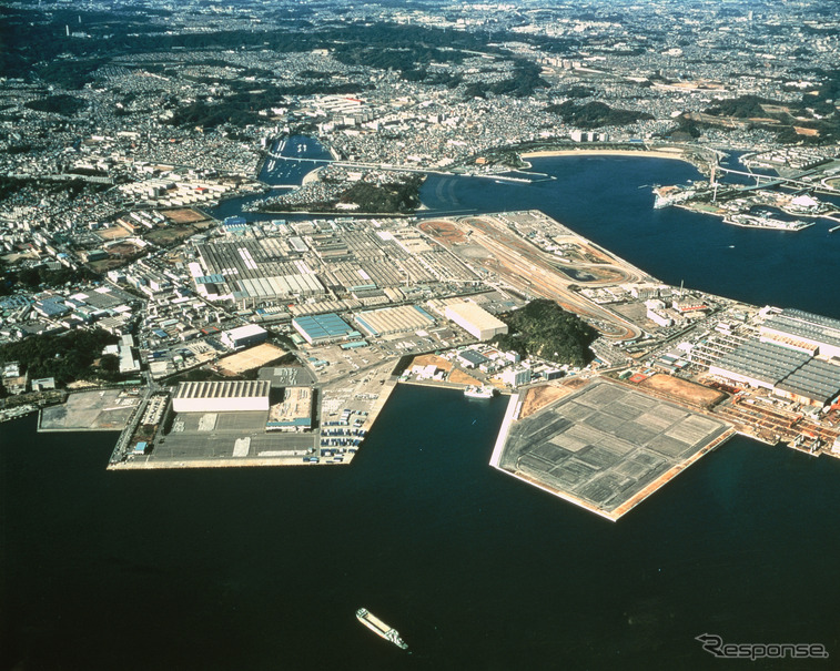 日産自動車の追浜工場