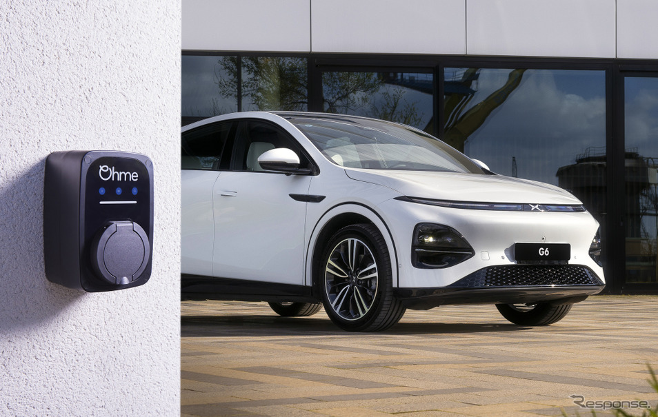 シャオペン（XPENG、小鵬汽車）が英国でのEV充電パートナーにOhmeを独占選定