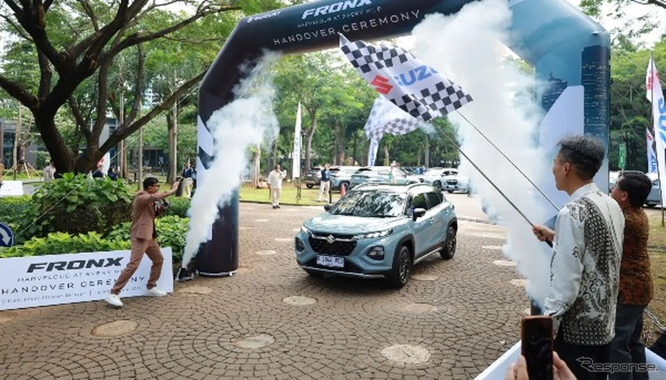 スズキ『フロンクス』をインドネシアで納車開始
